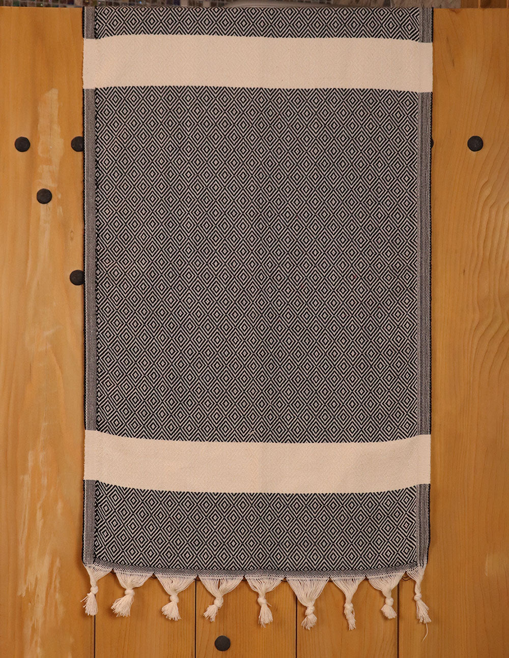 Black & White Pehskir / Kitchen Towel / Baby Towel