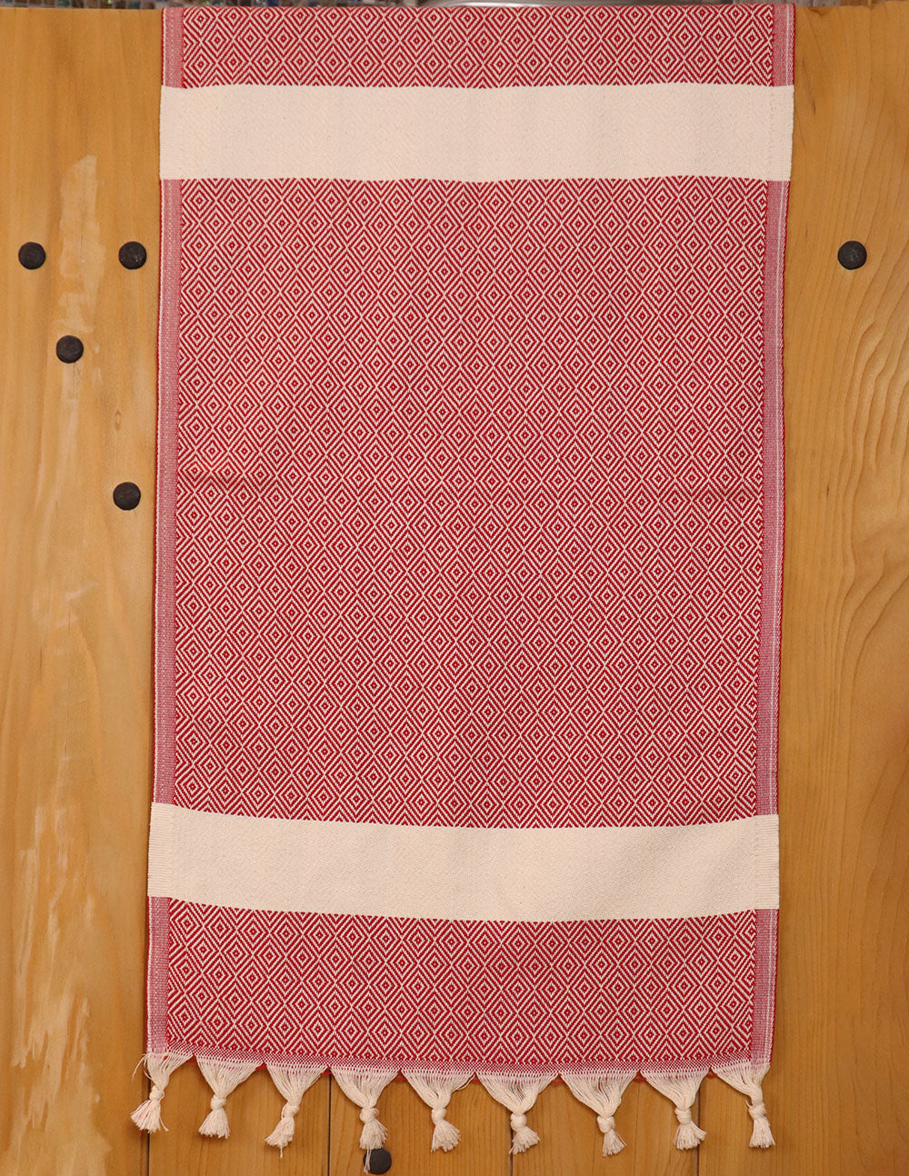Red Peshkir / Face Towel / Baby Towel