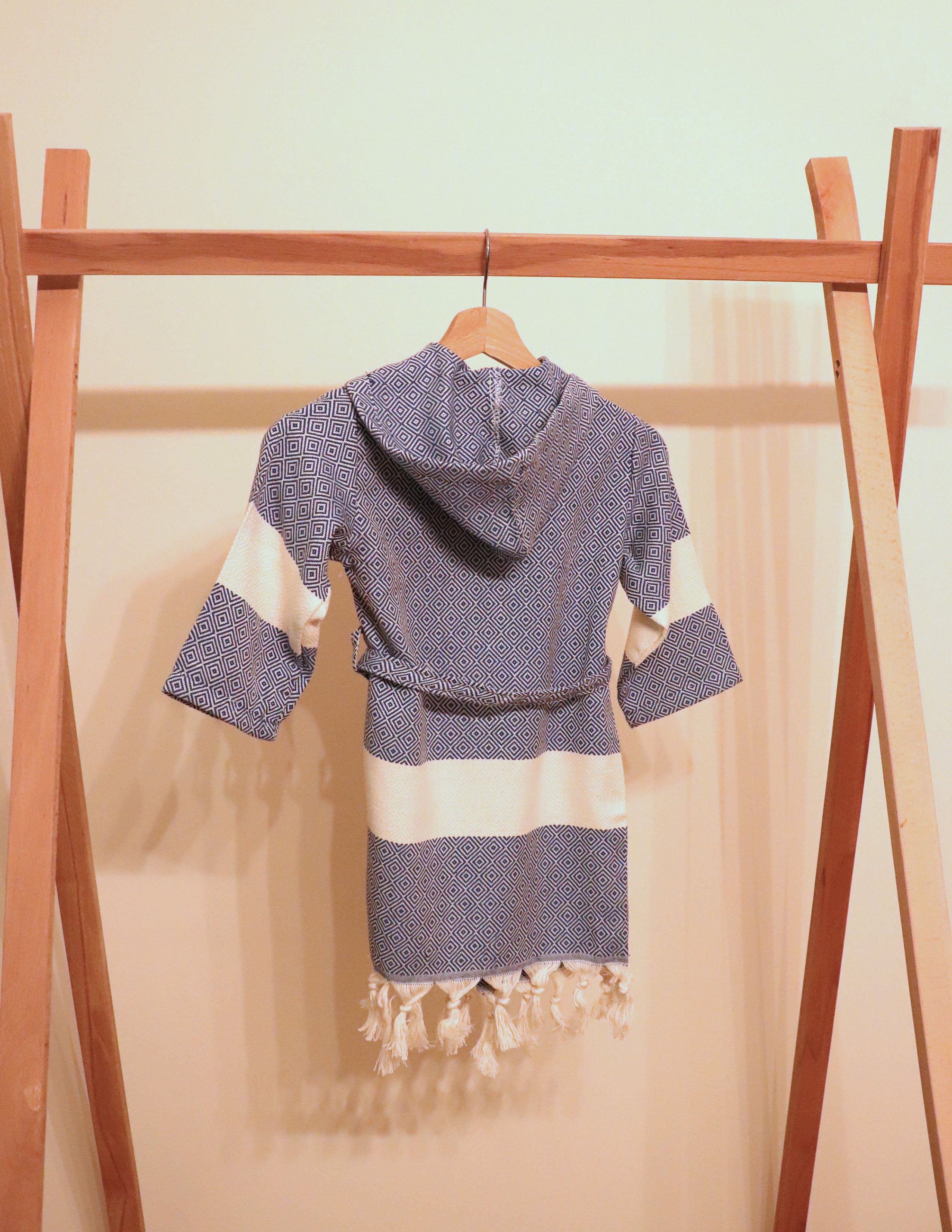 Blue & White Baby Robe